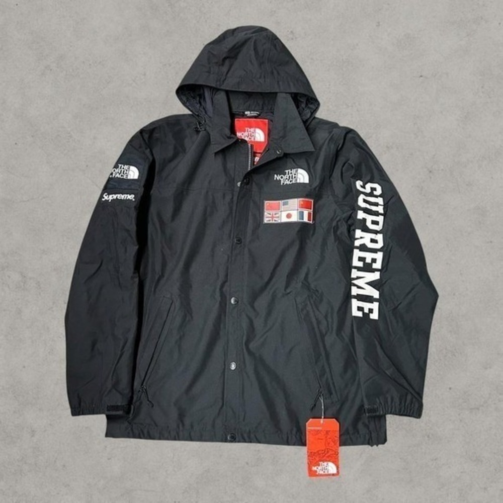 Supreme The North Face Jacket Mens Medium Black Expedition Coach Outdoor Parka